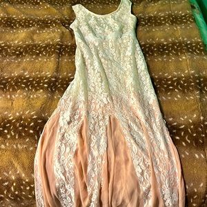 Sleek mermaid dress size small